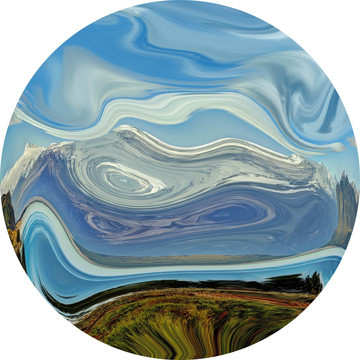 抽象水彩畫 現代裝飾藝術中的詩意流淌